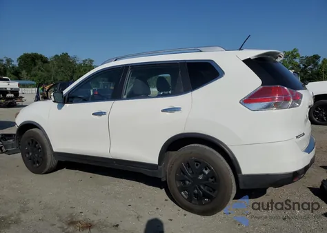 2016 Nissan Rogue S из США, поврежденный, VIN KNMAT2MV9GP621641